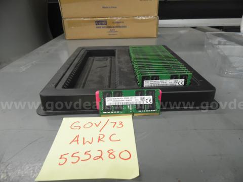 LOT OF (23) TESTED LAPTOP MEMORY  32 GB 2RX 8 PC4-3200AA