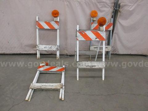 4 Construction Safety Markers - A5