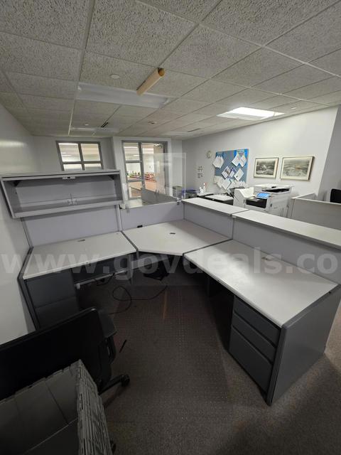 USED - SOLD AS IS - 2 Desk Cubicles #1