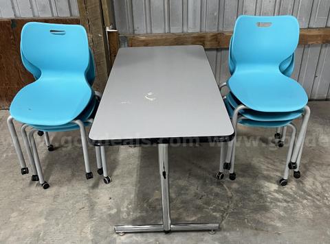Table and 6 Chairs