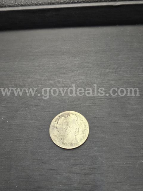 1909 U.S. Barber Quarter, 90% Silver