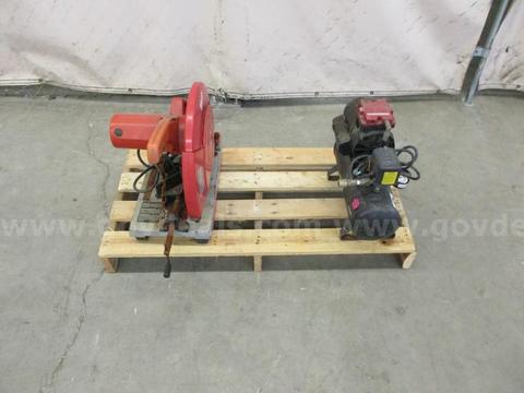 Chop Saw & Mini Compressor - C5
