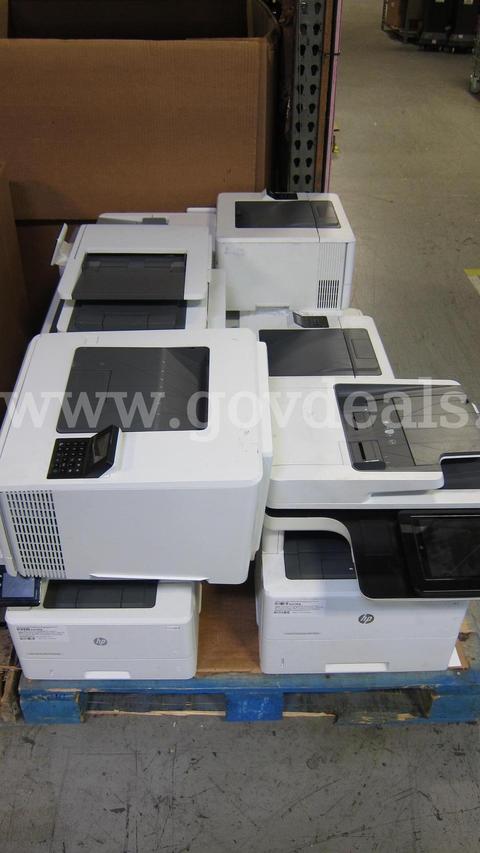 Wholesale Lot of 11 Tested Mixed Model HP LaserJet Printers