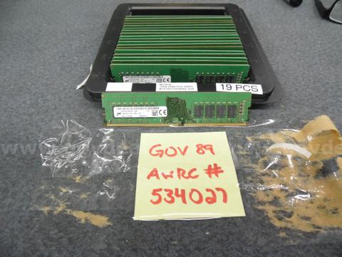 SERVER  MEMORY:    (169) 16  GB 2RX8 PC4 2666V