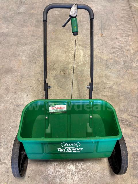 Lot of Miscellaneous Turf Spreaders, Used & New