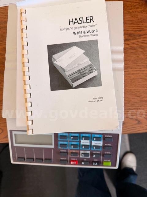 Hasler Electronic Scale