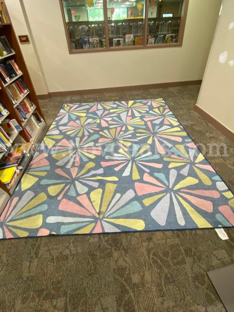 Ruggables brand rug and no-slip mat