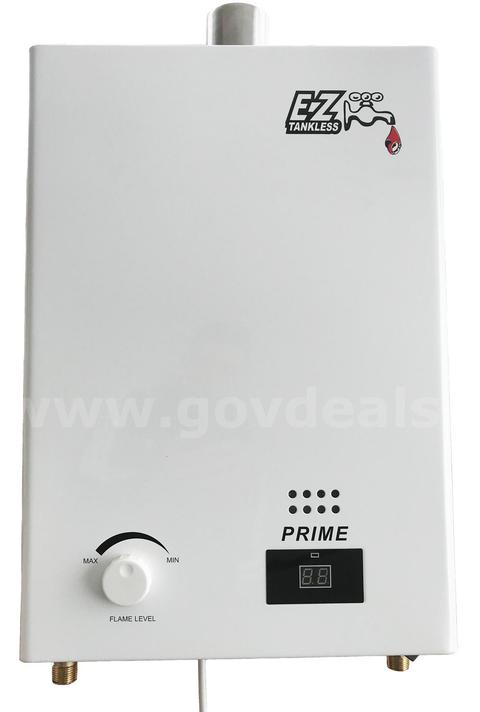 Pallet of Natural Gas Forced Air Tankless Water Heaters - EZ Prime
