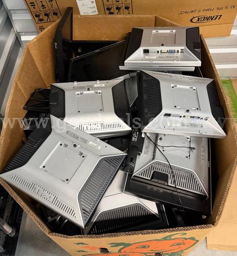 Lot of 38+ Used Computer Monitors