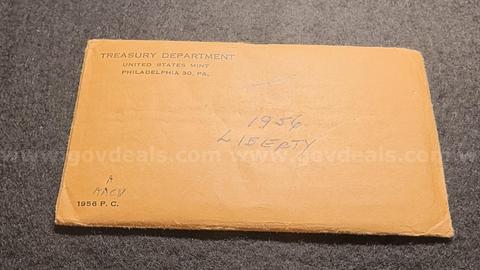 1956 RARE US Treasury Department (Sealed) Philadelphia Silver mint set