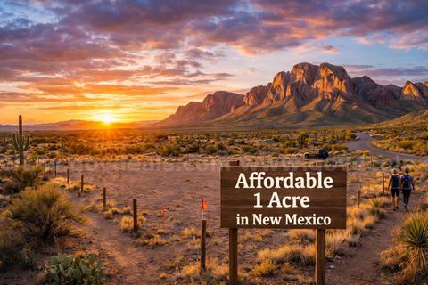 1.1 Acre of New Mexico Land - 2 Adjoining Parcels with Florida Mountains Views