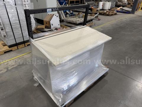 Shelving and Frame, MDF Material, Qty 1