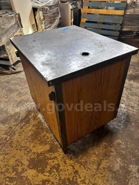 Stainless Mobile Countertop Food Prep Unit