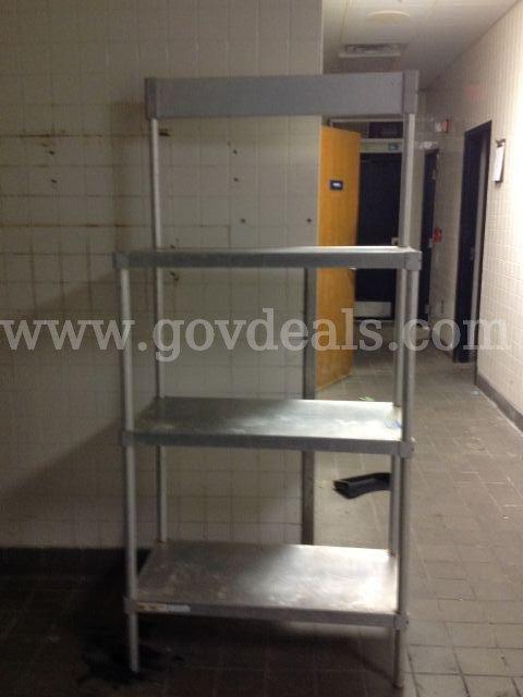 New Age Industrial Three tier shelving unit