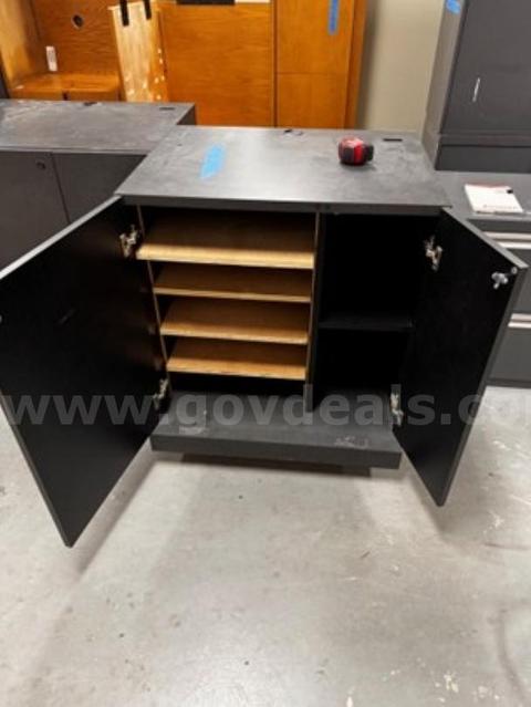 Large Computer Cabinet – Set of 2