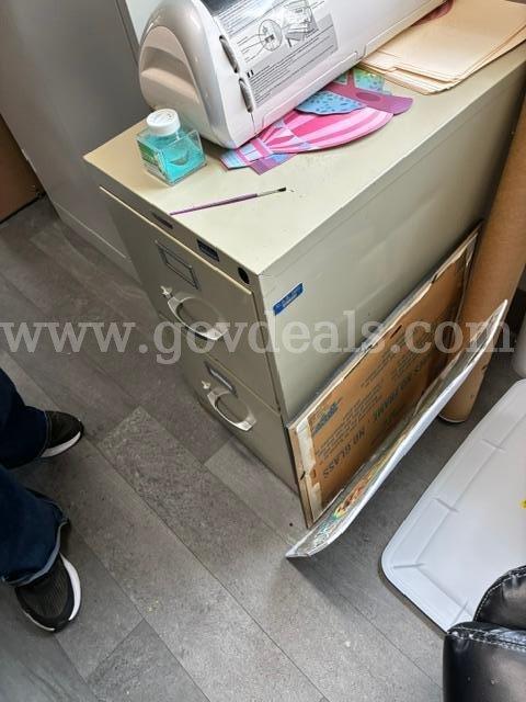 Lot of filing cabinets