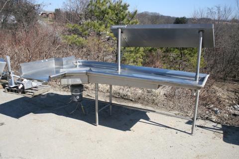 Industrial Stainless Steel Sink 11ft x 5ft