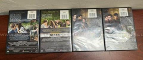 Set of 4, Twilight, DVDs, Used, Good Condition