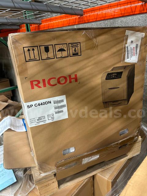 19 Brand New in the Box Ricoh SP C440DN Printers