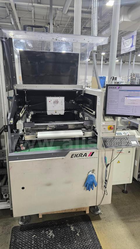 2009 EKRA X3 Inline PCB Automatic Screen and Stencil Printer