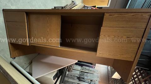 Credenza and Filing Cabinet