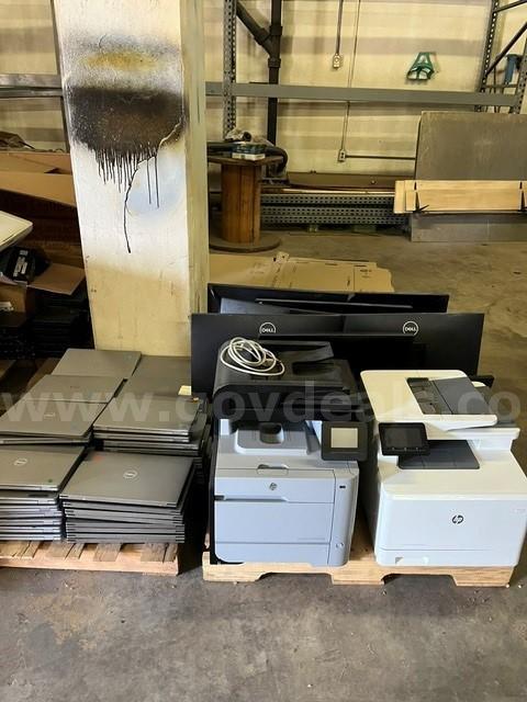 Various computers and parts