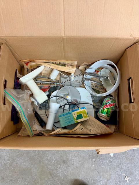 Box of miscellaneous things