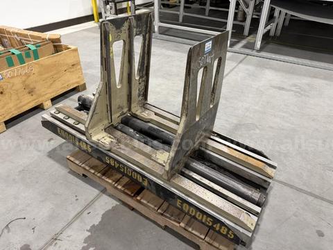 Forklift Carton Clamp Attachment, 5000lbs Capacity, Long Reach, Qty 1