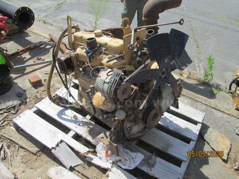 Lot of 2 John Deere 4039D Motors and Parts