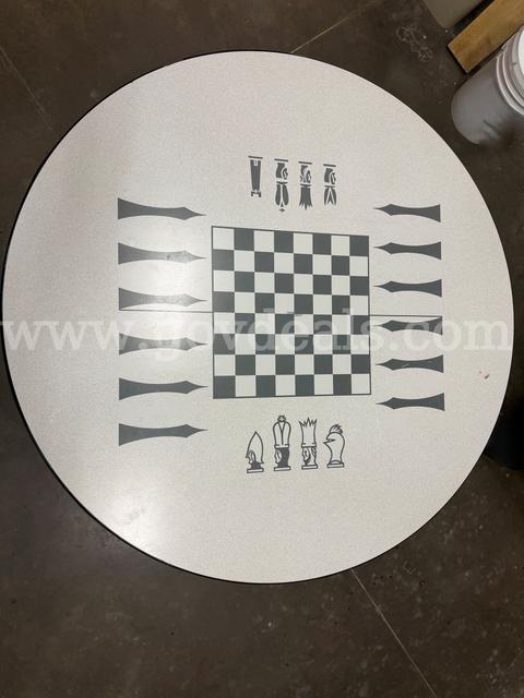 Moduform molded table