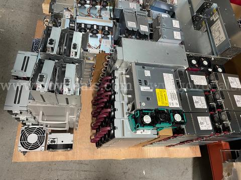 Lot of 258 Server Power Supplies, Cooling Fan Modules & Network Hardware – HP, Cisco, Delta, LiteOn, Artesyn, Intel
