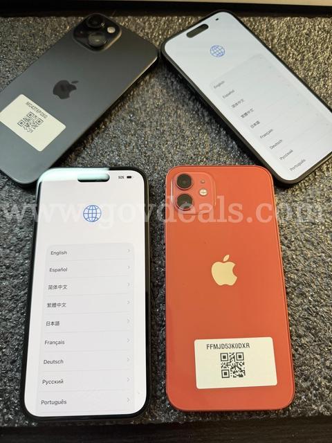 iPhone 15 _128GB_ATT _Clean, 4 Units