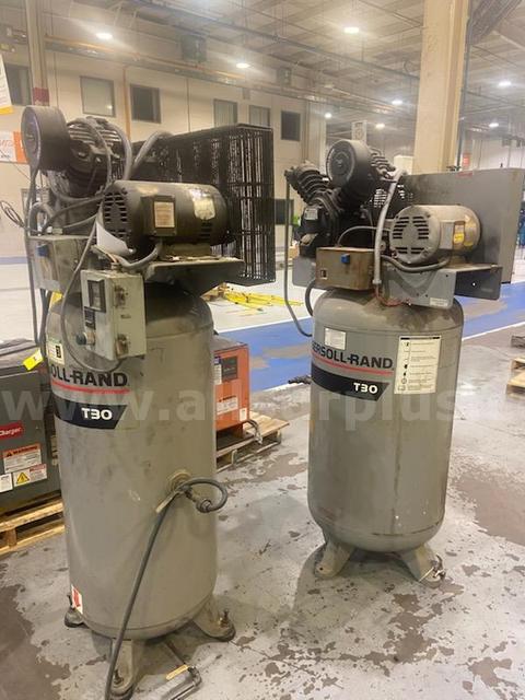 2 Ea. Ingersoll Rand Air Compressor Receiver