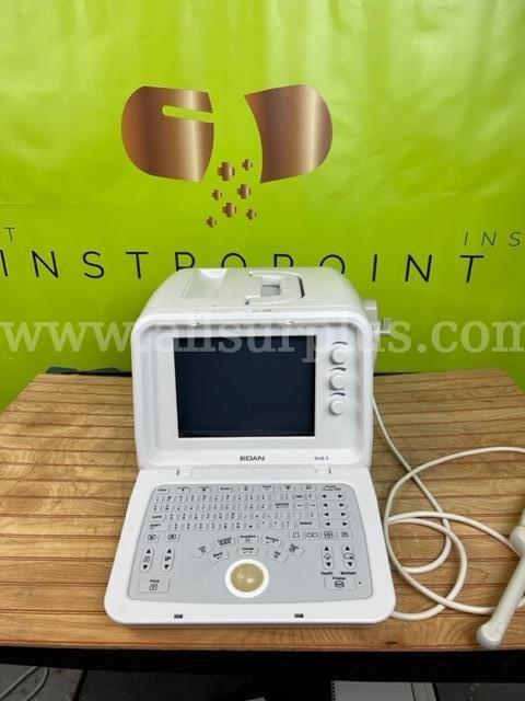 EDAN DUS 3 PORTABLE ULTRASOUND SYSTEM WITH 1 PROBE IPX4 (w891)