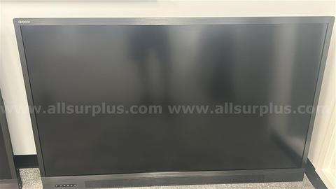 Avocor 65" LCD Monitor, 4K UHD, interactive commercial display
