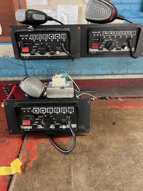 Electronic sirens with mic