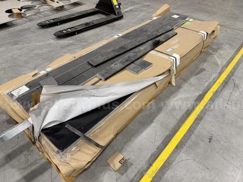 Epoxy Worksurface Material, Black Onyx, Various Sizes, Qty 1 Pallet
