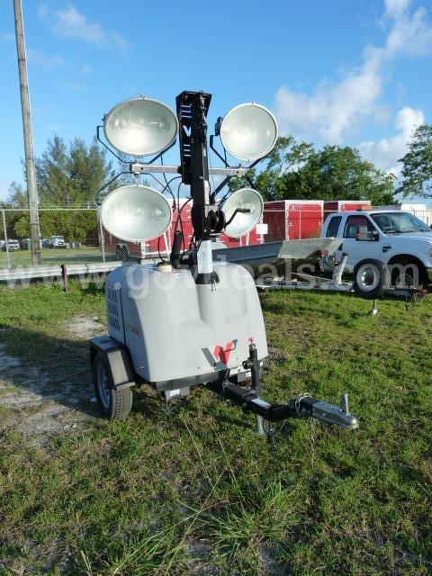LIGHT TOWER, TRAILER MOUNTED, WACKER-NEUSON