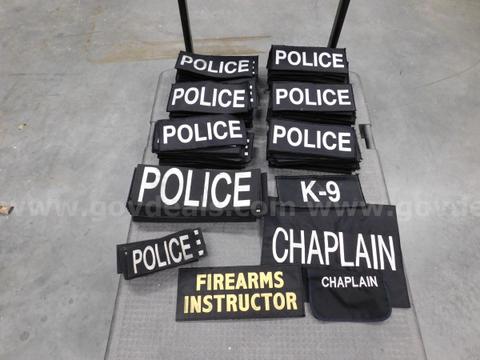 "POLICE" Velcro Patches approx. 200pcs.
