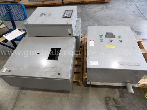 Four (4) Transfer Switches Enclosures - LIEBERT - MARATHON