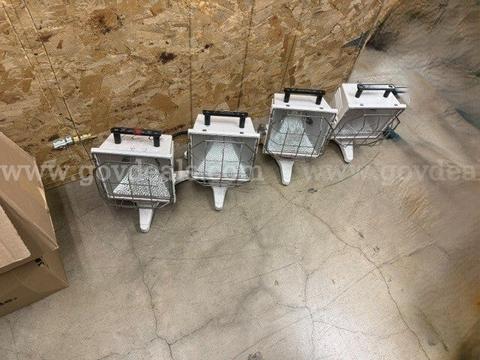 Akron Halogen Lights (Lot of Qty. 4)