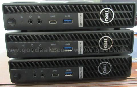 Lot of 3 OptiPlex 7080 U3396 - S13