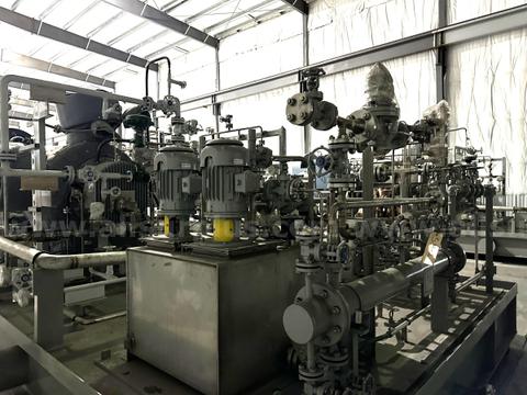 Bornemann Twin Screw Pump Skid, 12ft x 40ft, w/ Siemens Motor, 1140HP, Qty 1