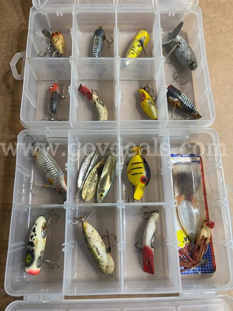 Vintage fishing lures