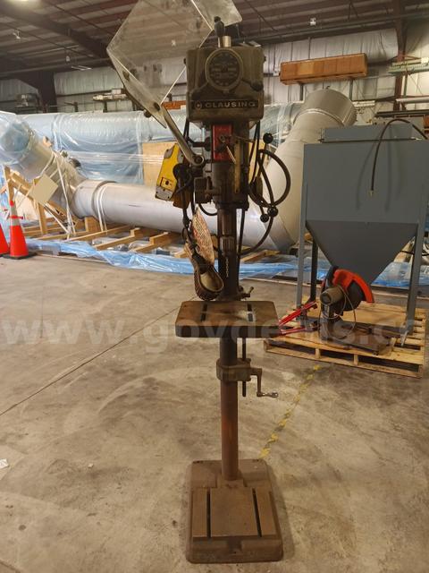 CLAUSING DRILL PRESS 1 PHASE SPINDLE USED GOOD CONDITION