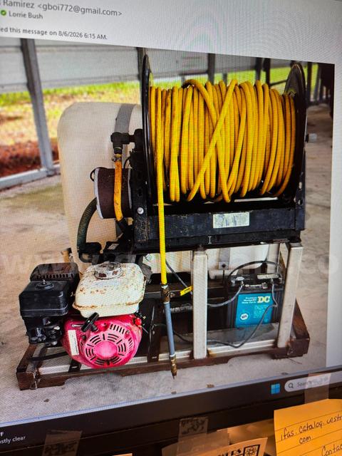 100 gallon sprayer