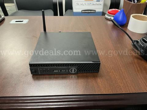 3 desktops and 1 Pelco branded Dell PowerEdge Server