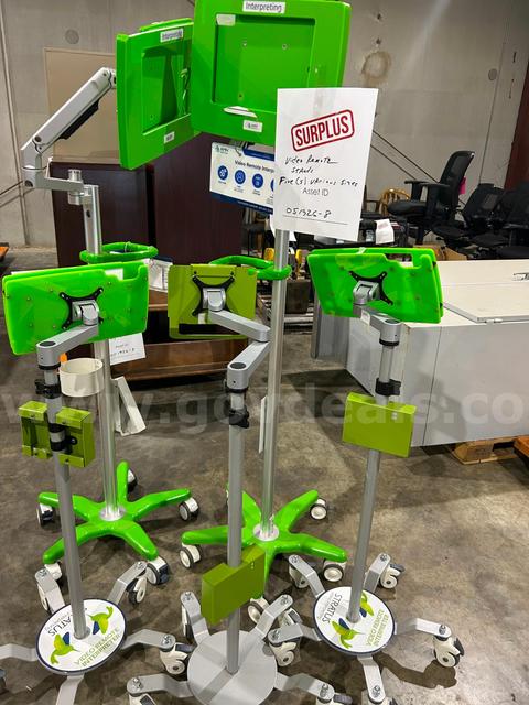 Video Monitor Stands - Five (5)