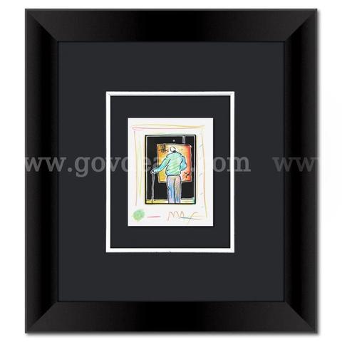 Peter Max, "Man at Easel" Original Fine Art
