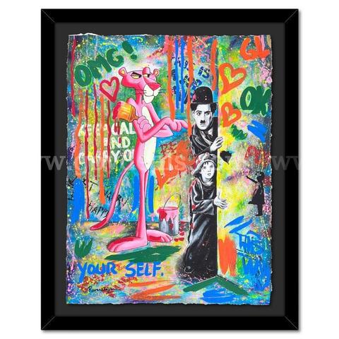 Nastya Rovenskaya, "Caught Trying to Sneak In" Original Fine Art